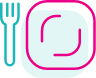 Icon of fork and plate
